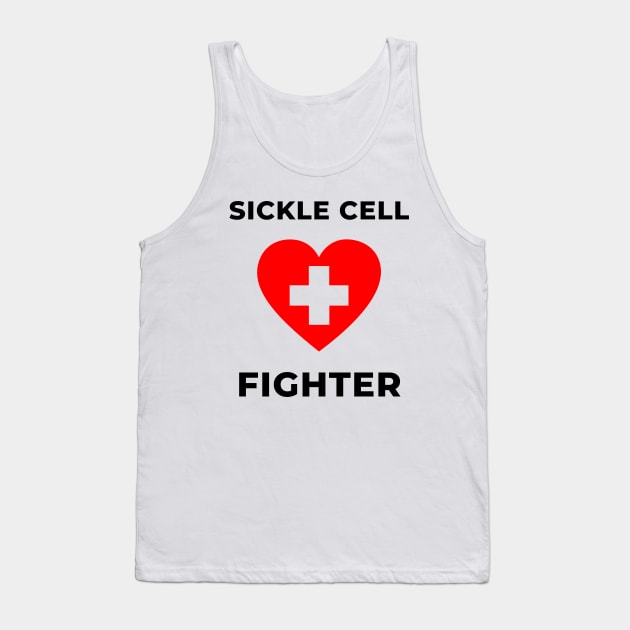 Sickle Cell Anemia Awareness June Quote Shirt Autism Survivor Fighter Strong Soldier Warrior Sick Cancer Pain Health Power Donate Inspirational Motivational Encouragement Cute Funny Gift Idea Tank Top by EpsilonEridani